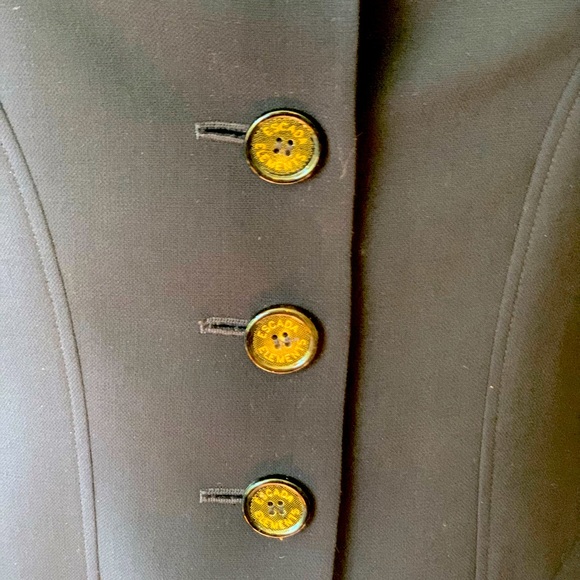 Escada Elements Vintage Navy Blazer - Picture 4 of 8